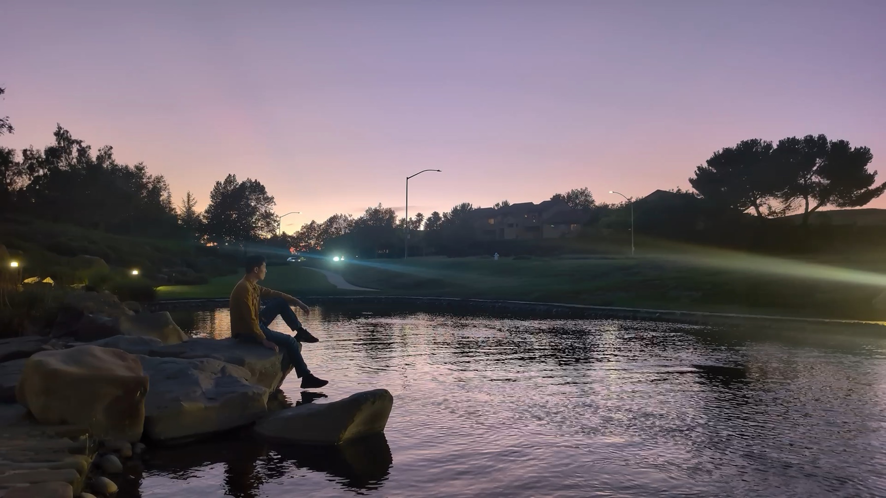 Local San Ramon scene from campaign footage